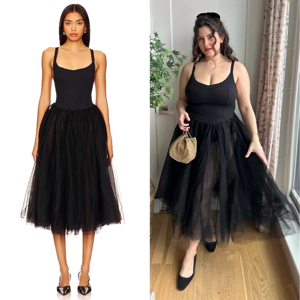 Free People Lets Talk Tutu Slip Dress